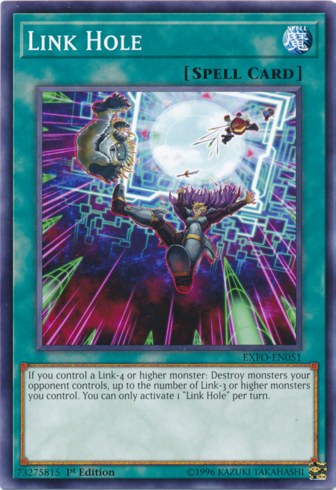 Link Hole [EXFO-EN051] Common Yu-Gi-Oh!