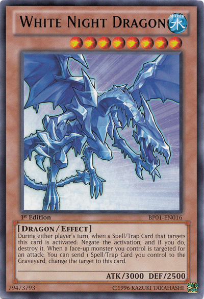 White Night Dragon [BP01-EN016] Rare Yu-Gi-Oh!