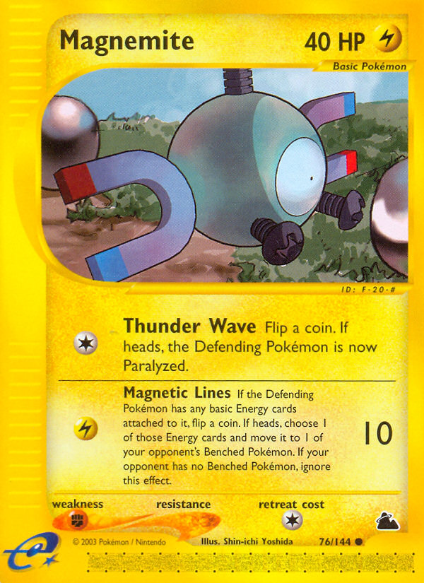 Magnemite (76/144) [Skyridge] Pokémon