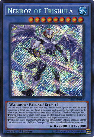 Nekroz of Trishula [THSF-EN015] Secret Rare Yu-Gi-Oh!