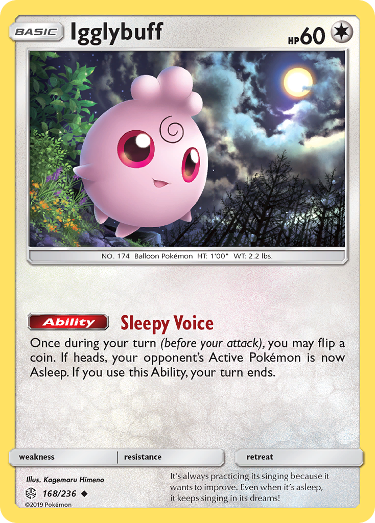 Igglybuff (168/236) [Sun & Moon: Cosmic Eclipse] Pokémon