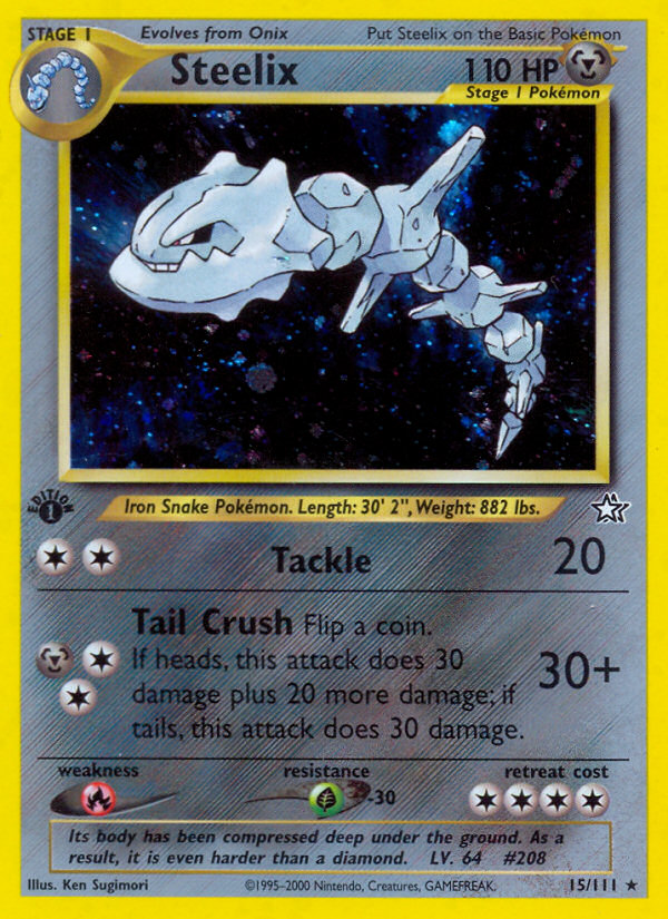 Steelix (15/111) [Neo Genesis 1st Edition] Pokémon