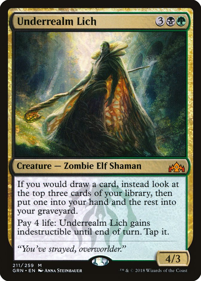 Underrealm Lich [Guilds of Ravnica] Magic: The Gathering