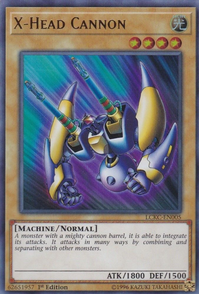 X-Head Cannon [LCKC-EN005] Ultra Rare Yu-Gi-Oh!