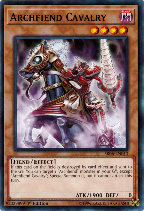 Archfiend Cavalry [SR06-EN013] Common Yu-Gi-Oh!