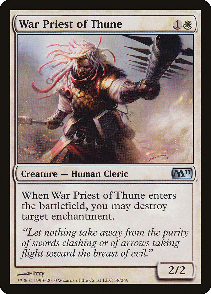 War Priest of Thune [Magic 2011] Magic: The Gathering