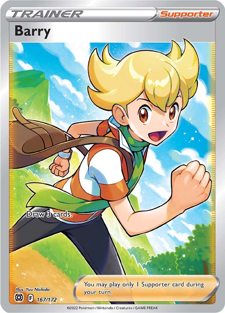 Barry (167/172) [Sword & Shield: Brilliant Stars] Pokémon