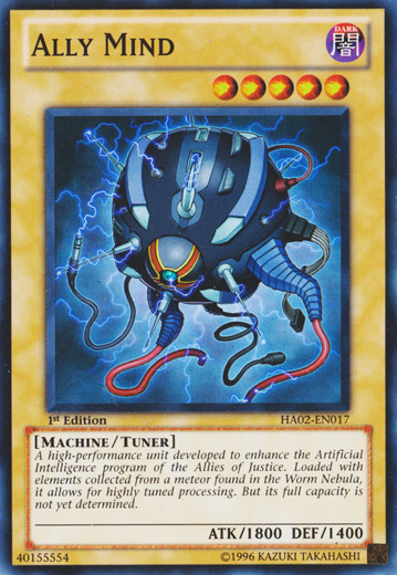 Ally Mind [HA02-EN017] Super Rare Yu-Gi-Oh!