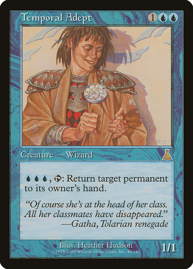 Temporal Adept [Urza's Destiny] Magic: The Gathering