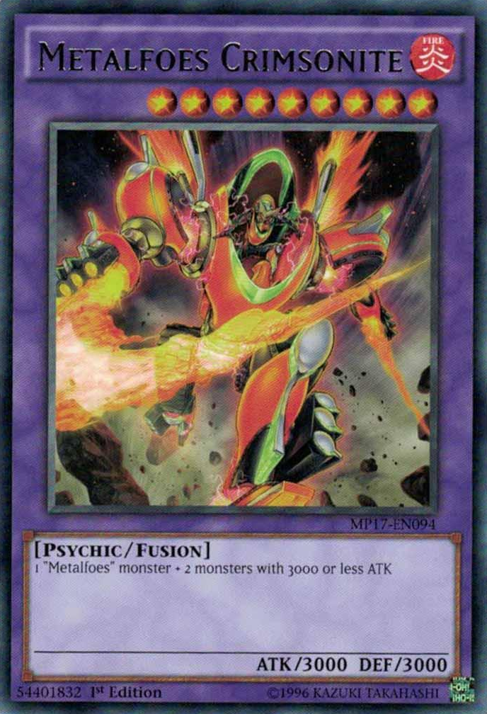 Metalfoes Crimsonite [MP17-EN094] Rare Yu-Gi-Oh!