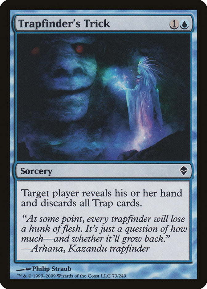 Trapfinder's Trick [Zendikar] Magic: The Gathering