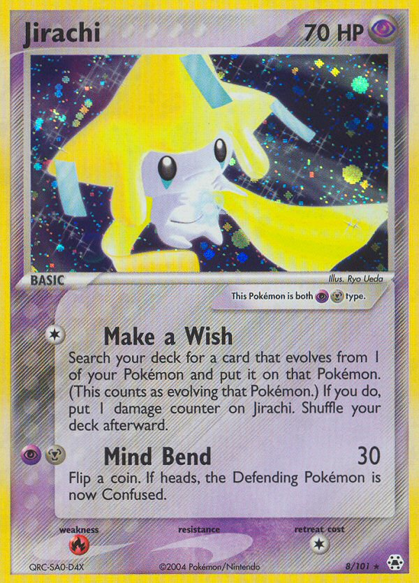 Jirachi (8/101) [EX: Hidden Legends] Pokémon