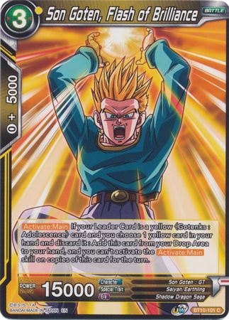 Son Goten, Flash of Brilliance (BT10-101) [Rise of the Unison Warrior 2nd Edition] Dragon Ball Super