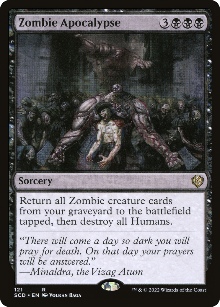 Zombie Apocalypse [Starter Commander Decks] Magic: The Gathering