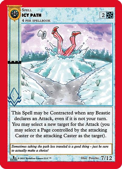 Icy Path [Cryptid Nation: First Edition Waheela Deck] Metazoo