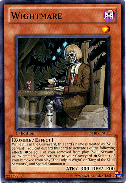 Wightmare [STBL-EN035] Common Yu-Gi-Oh!