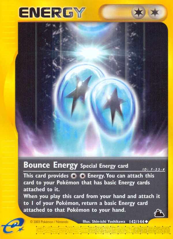 Bounce Energy (142/144) [Skyridge] Pokémon