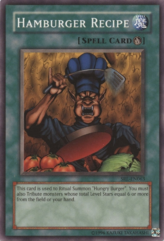 Hamburger Recipe [SRL-063] Common Yu-Gi-Oh!