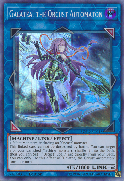 Galatea, the Orcust Automaton [SOFU-EN043] Super Rare Yu-Gi-Oh!