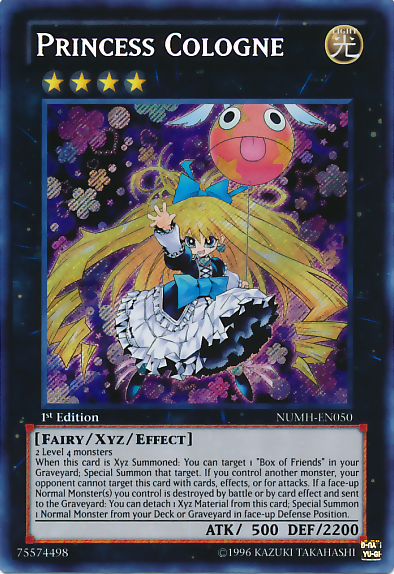 Princess Cologne [NUMH-EN050] Secret Rare Yu-Gi-Oh!