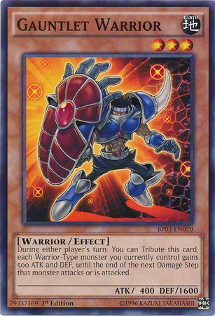 Gauntlet Warrior [BP03-EN070] Common Yu-Gi-Oh!