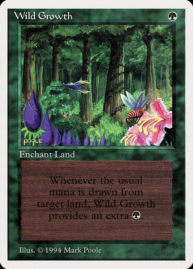 Wild Growth [Summer Magic / Edgar] Magic: The Gathering