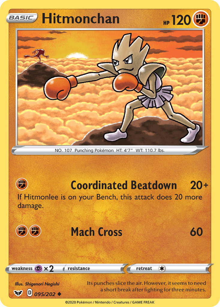 Hitmonchan (095/202) [Sword & Shield: Base Set] Pokémon