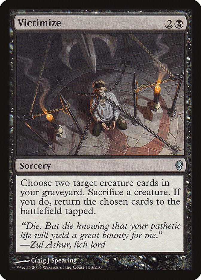 Victimize [Conspiracy] Magic: The Gathering