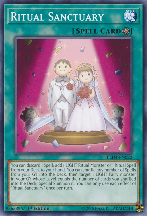 Ritual Sanctuary [LED4-EN022] Common Yu-Gi-Oh!