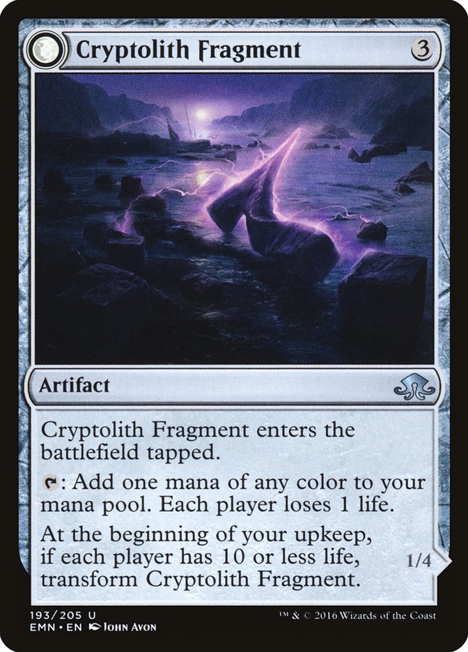 Cryptolith Fragment // Aurora of Emrakul [Eldritch Moon] Magic: The Gathering