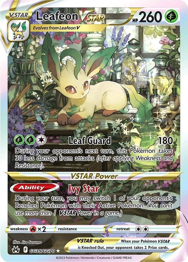 Leafeon VSTAR (GG35/GG70) [Sword & Shield: Crown Zenith] Pokémon