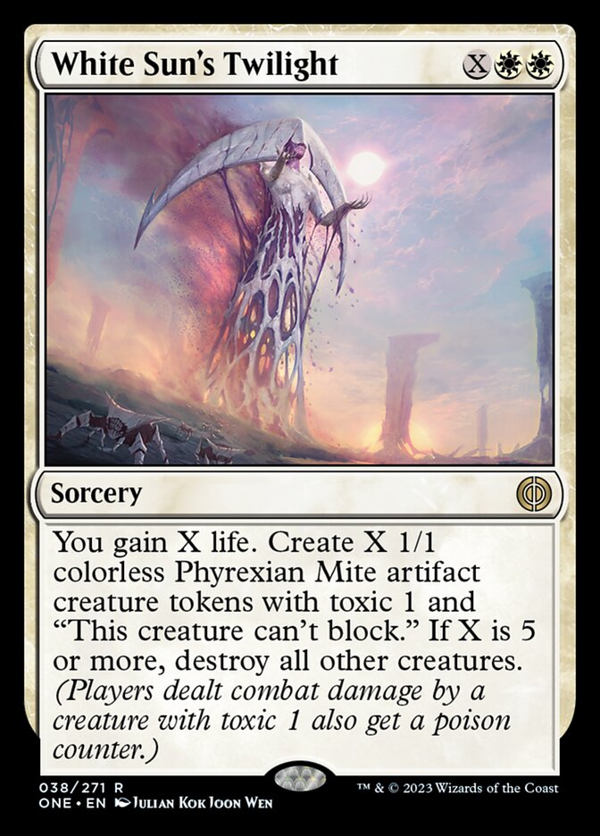White Sun's Twilight [Phyrexia: All Will Be One] Magic: The Gathering