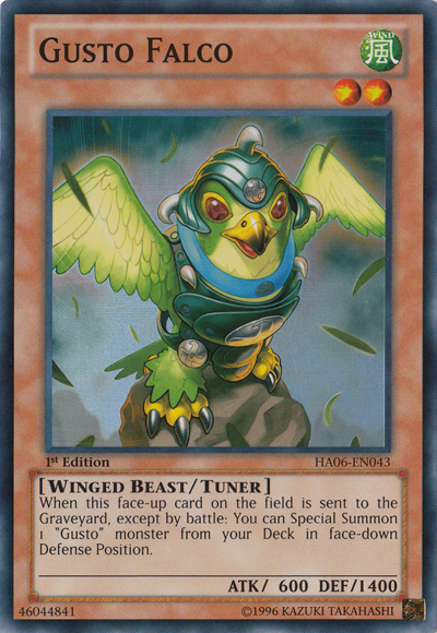 Gusto Falco [HA06-EN043] Super Rare Yu-Gi-Oh!