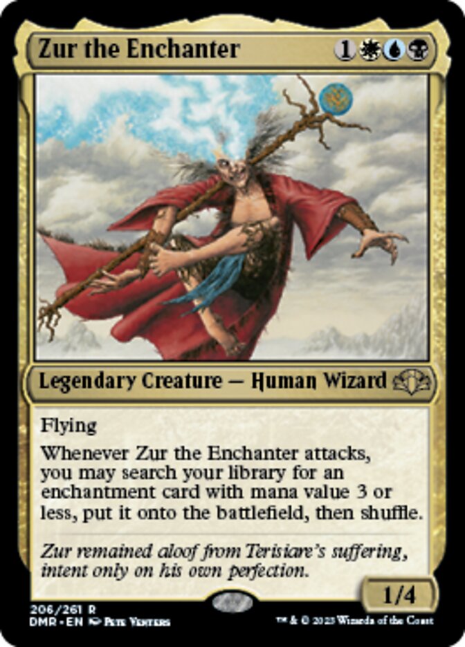 Zur the Enchanter [Dominaria Remastered] Magic: The Gathering