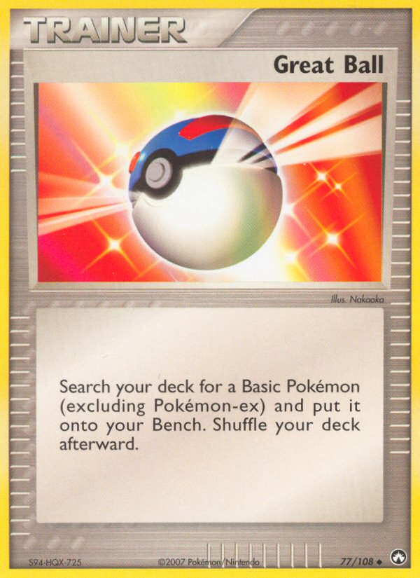 Great Ball (77/108) [EX: Power Keepers] Pokémon