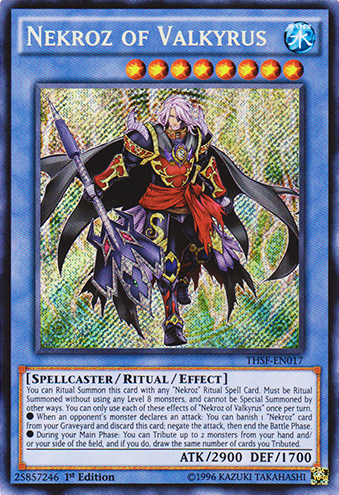 Nekroz of Valkyrus [THSF-EN017] Secret Rare Yu-Gi-Oh!