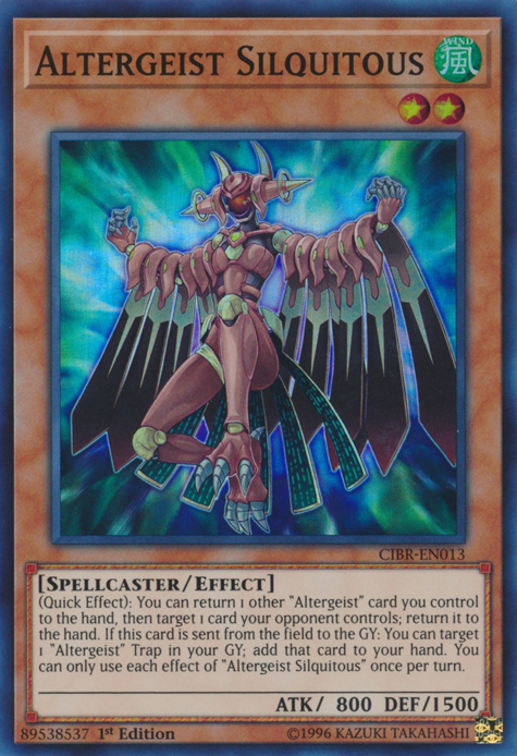 Altergeist Silquitous [CIBR-EN013] Super Rare Yu-Gi-Oh!