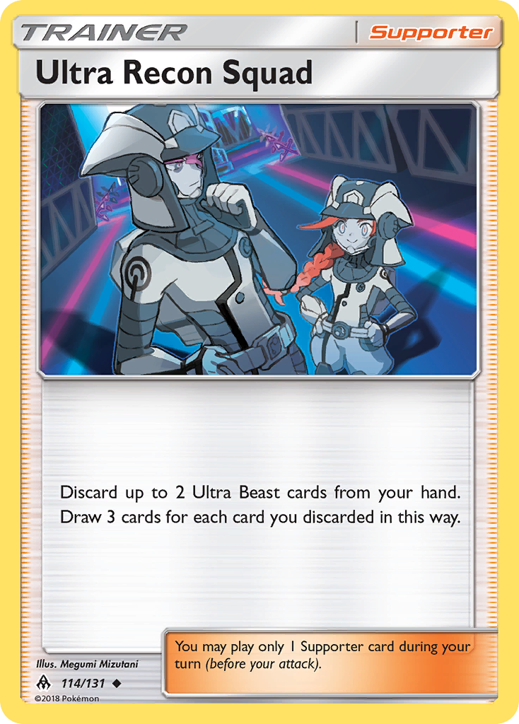 Ultra Recon Squad (114/131) [Sun & Moon: Forbidden Light] Pokémon