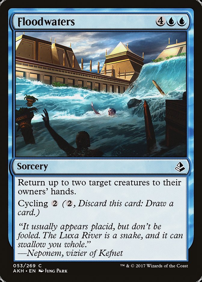 Floodwaters [Amonkhet] Magic: The Gathering