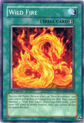 Wild Fire [FOTB-EN039] Common Yu-Gi-Oh!