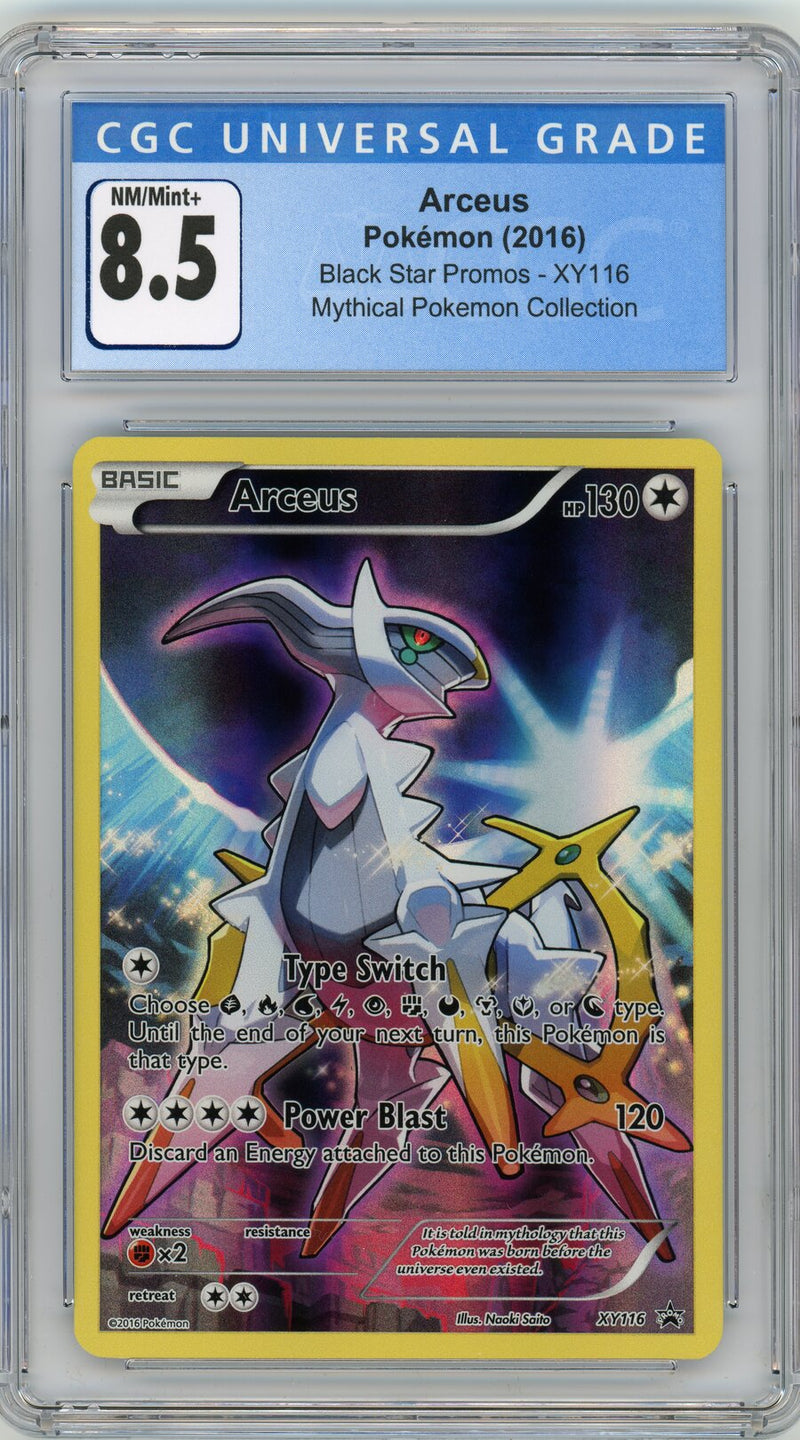 Arceus - Mythical Collection - CGC 8.5 The Pokemon Trainer