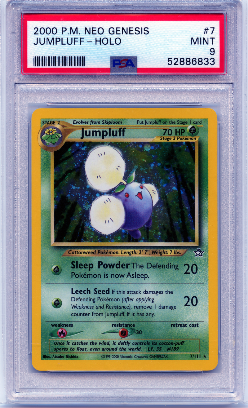 Jumpluff - Neo Genesis - PSA 9 The Pokemon Trainer
