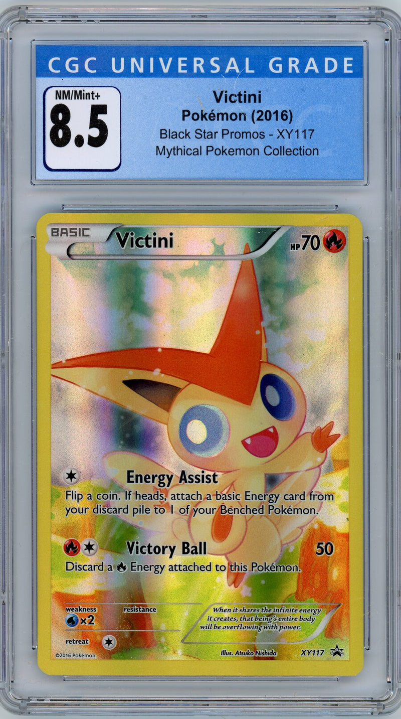 Victini - Mythical Collection - CGC 8.5 The Pokemon Trainer