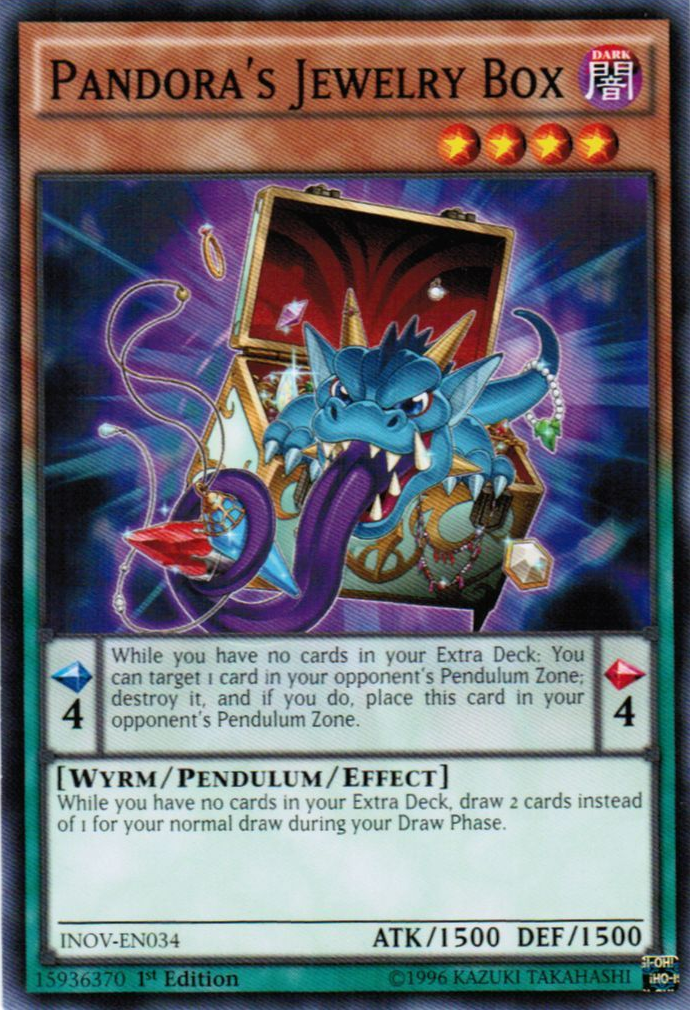 Pandora's Jewelry Box [INOV-EN034] Common Yu-Gi-Oh!