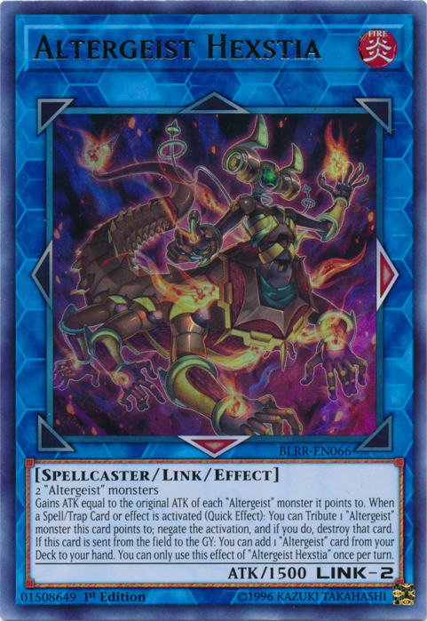 Altergeist Hexstia [BLRR-EN066] Ultra Rare Yu-Gi-Oh!