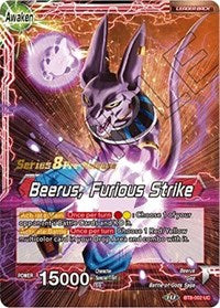Beerus // Beerus, Furious Strike (BT8-002_PR) [Malicious Machinations Prerelease Promos] Dragon Ball Super