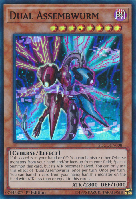 Dual Assembwurm [SDCL-EN008] Super Rare Yu-Gi-Oh!