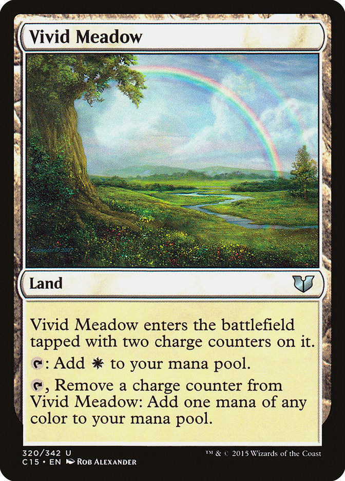 Vivid Meadow [Commander 2015] Magic: The Gathering