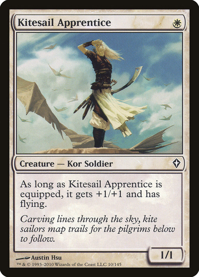 Kitesail Apprentice [Worldwake] Magic: The Gathering