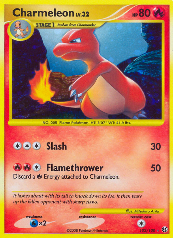 Charmeleon (102/100) [Diamond & Pearl: Stormfront] Pokémon